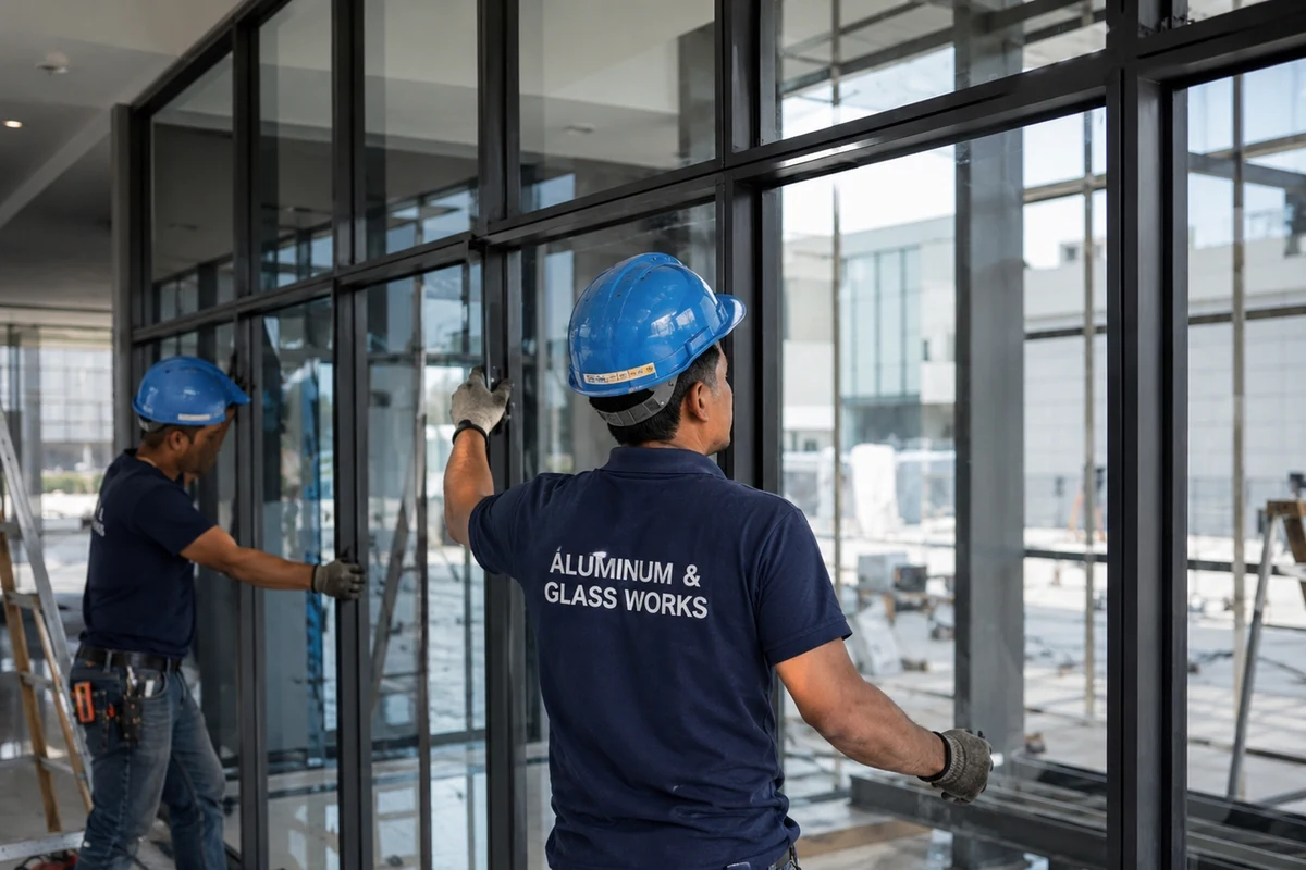 Aluminum & Glass Works in Qatar featured gallery image