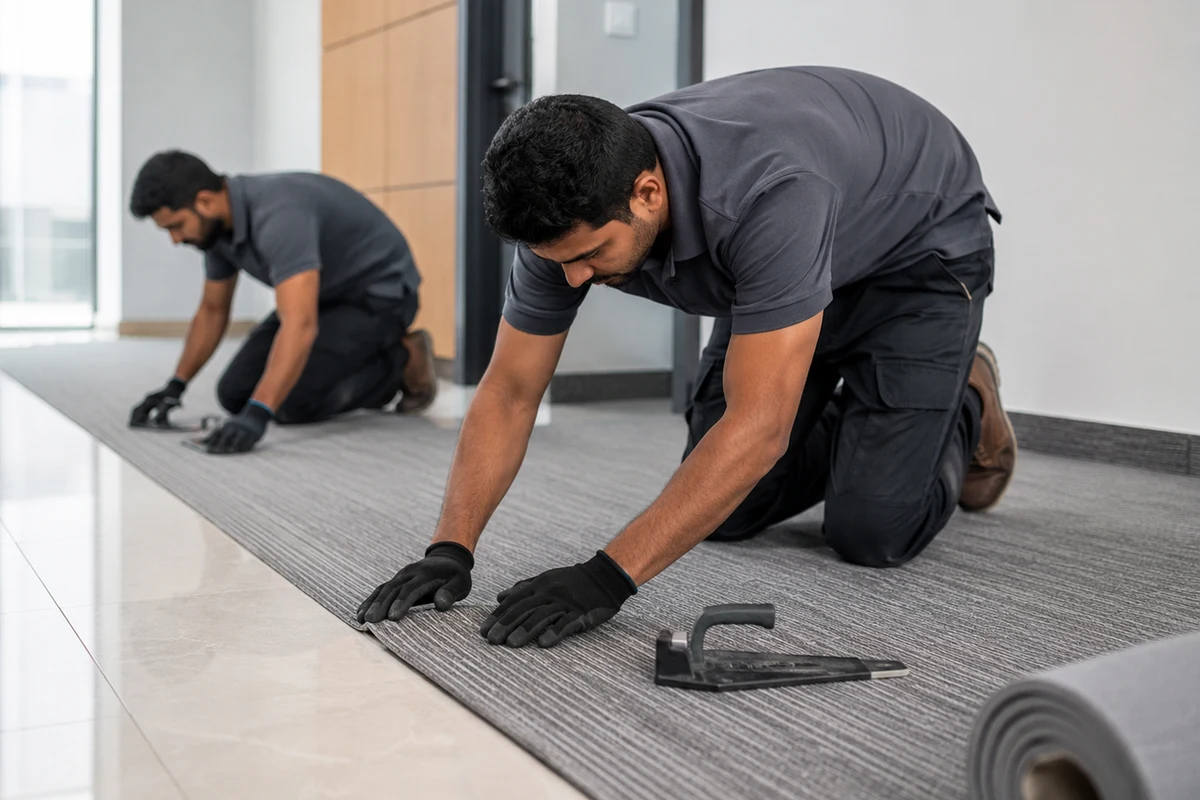 Carpets Installation in Qatar gallery image 2