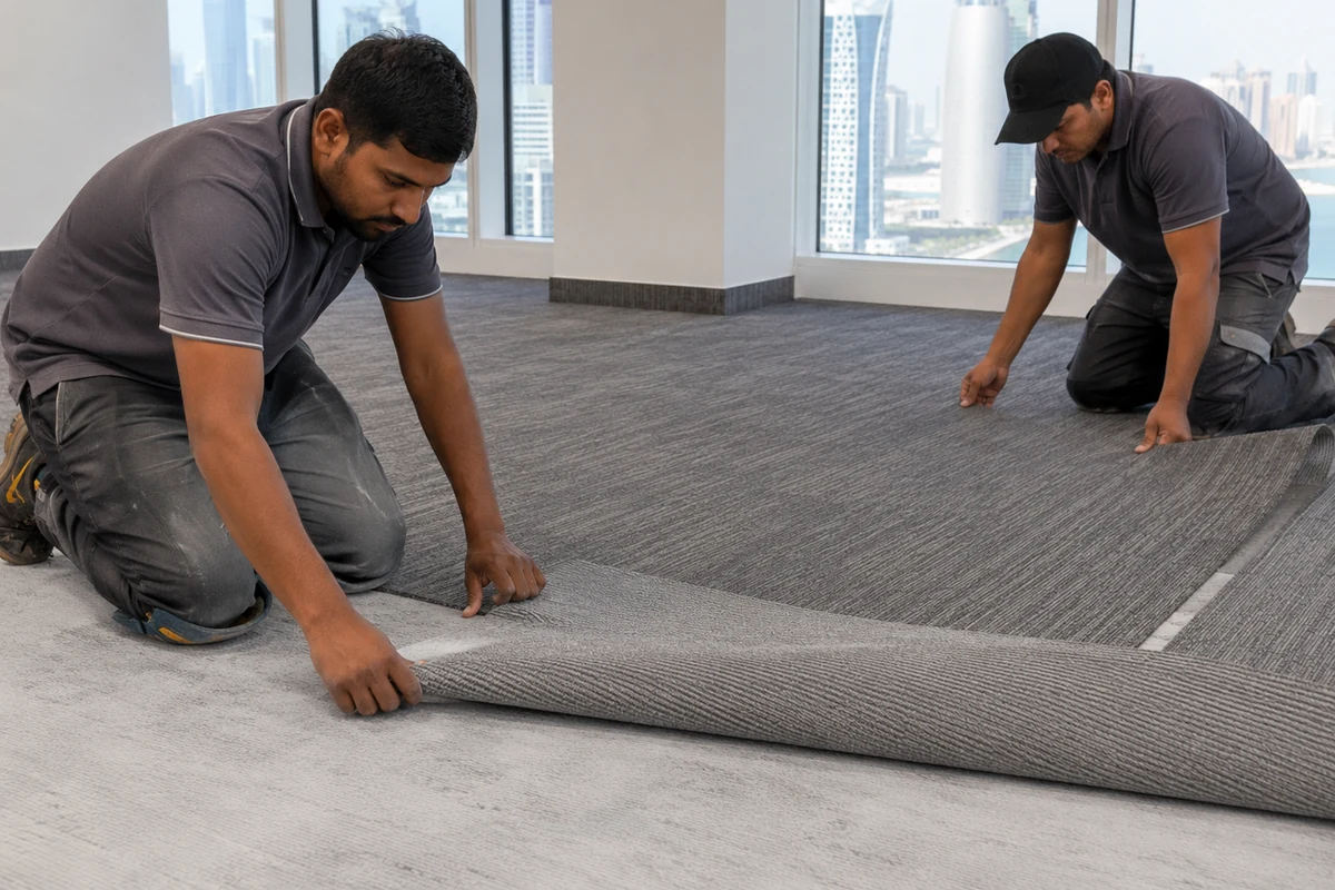 Carpets Installation in Qatar gallery image 3