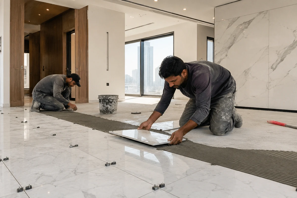 Tiles & Flooring Services in Qatar featured gallery image