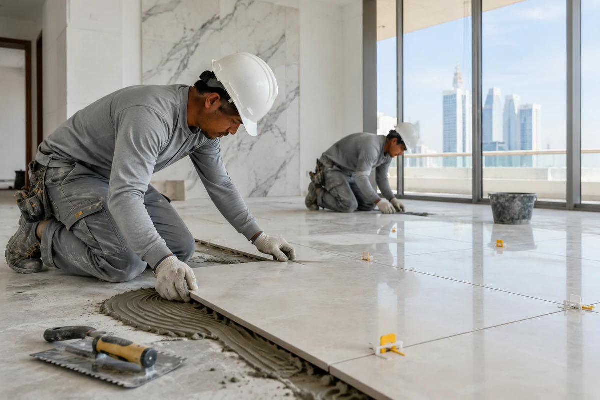 Wall Tiles Installation & Flooring in Qatar gallery image 3