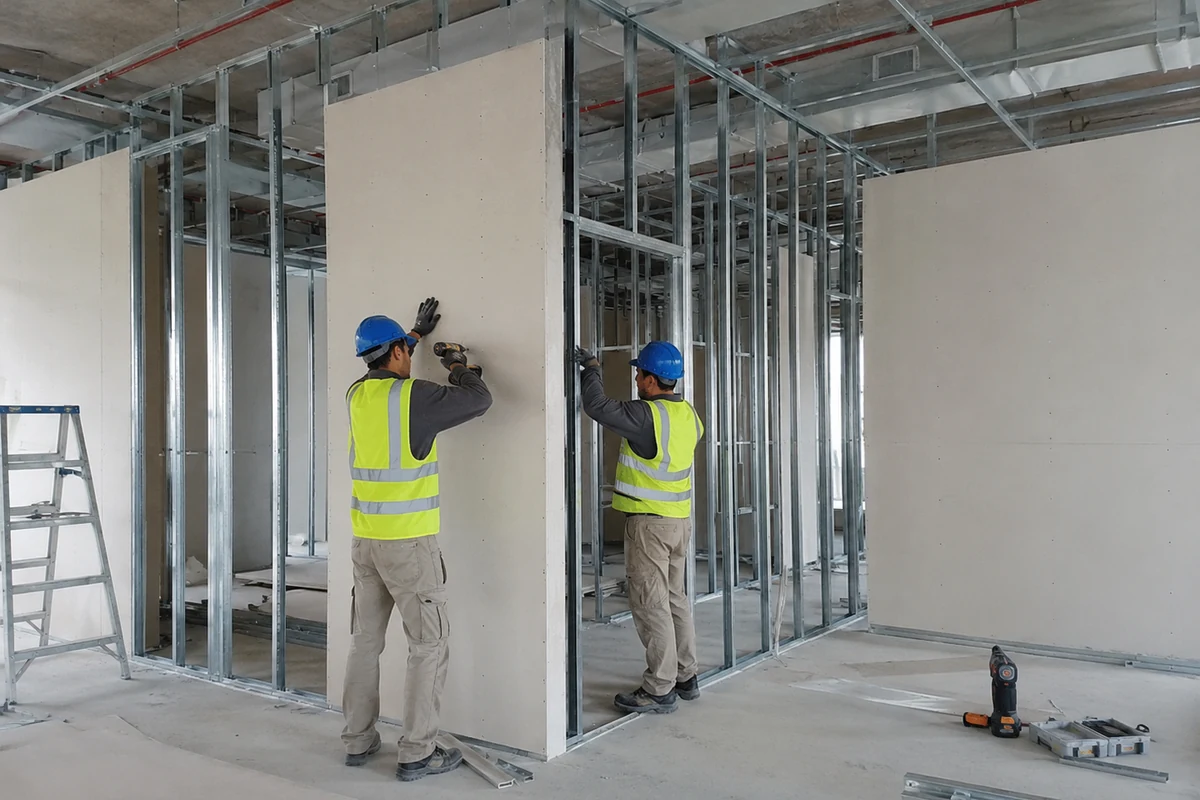Gypsum Board Works in Qatar